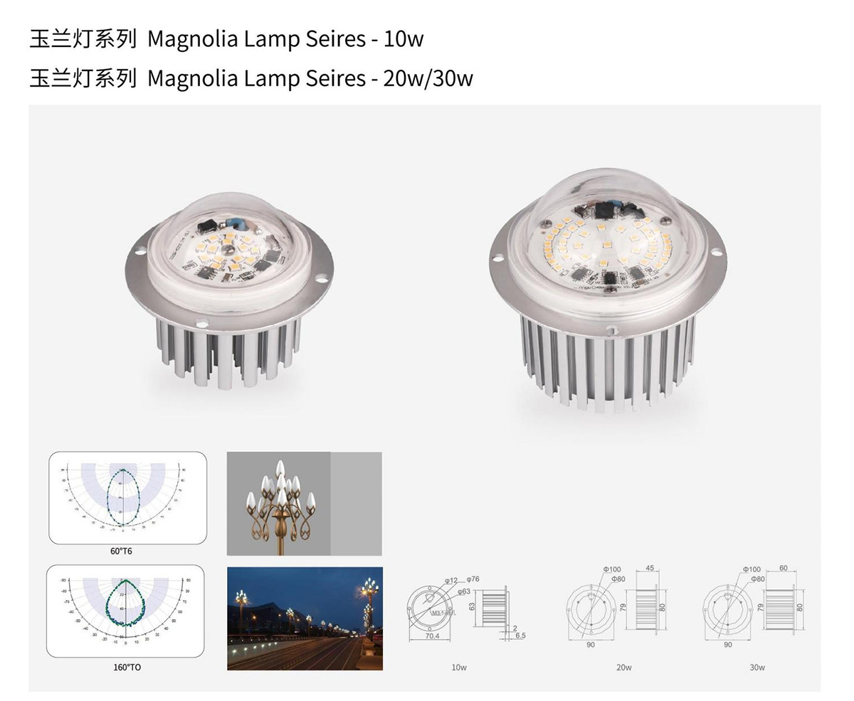 СВЕТОДИОДНЫЙ МОДУЛЬ Лампа Magnolia Seires -10w20w30w1